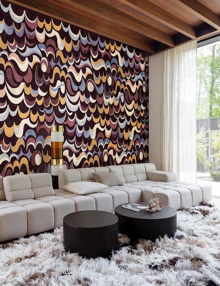 Mural w stylu retro Khroma DGRHA1043 Cheviot Rhapsody