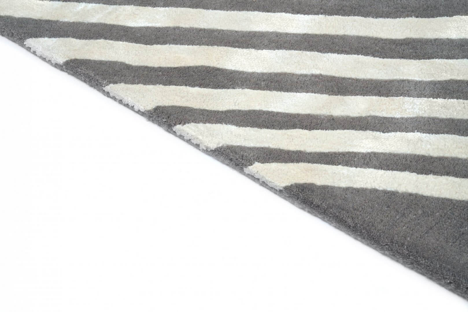 Dywan nowoczesny linie szary SAHARA BEIGE Handmade Collection Carpet Decor Fargotex