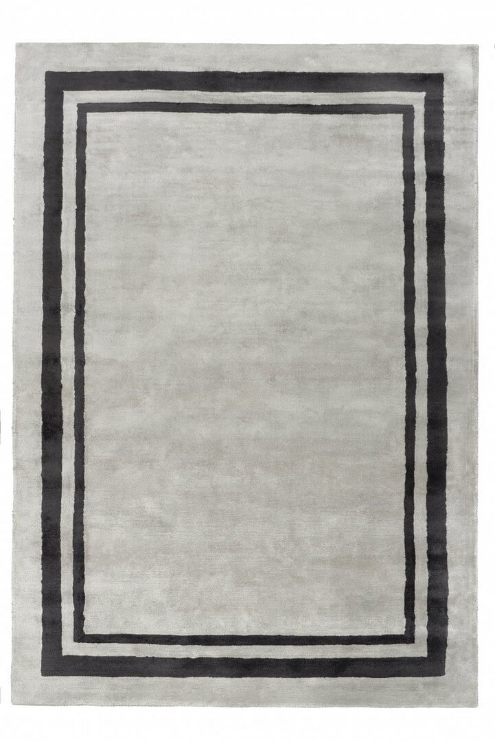 Dywan wiskozowy szary STRADA GRAY Handmade Collection Carpet Decor Fargotex