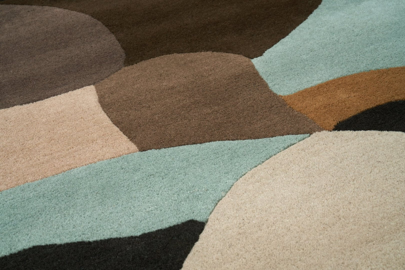 Dywan wełniany abstrakcyjny twarz VENUS PASTELLE Handmade Collection Carpet Decor Fargotex
