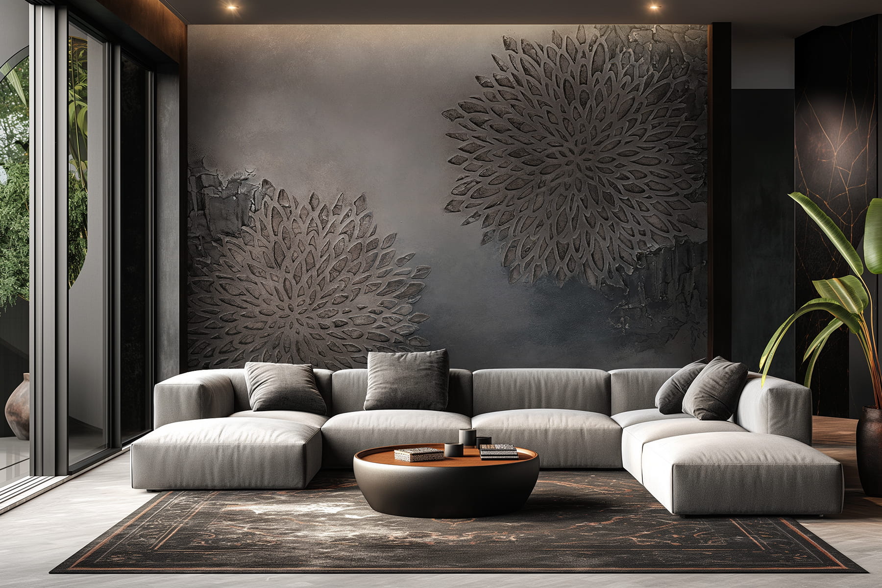 Fototapeta rozety Lorenso TPA 1123 0008 01 Rotezza