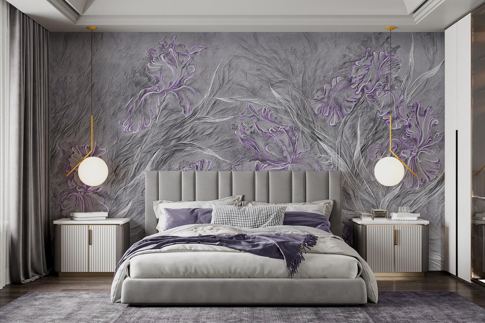 Fototapeta rozmazane kwiaty Lorenso TPA 0524 0085 02 Veyla