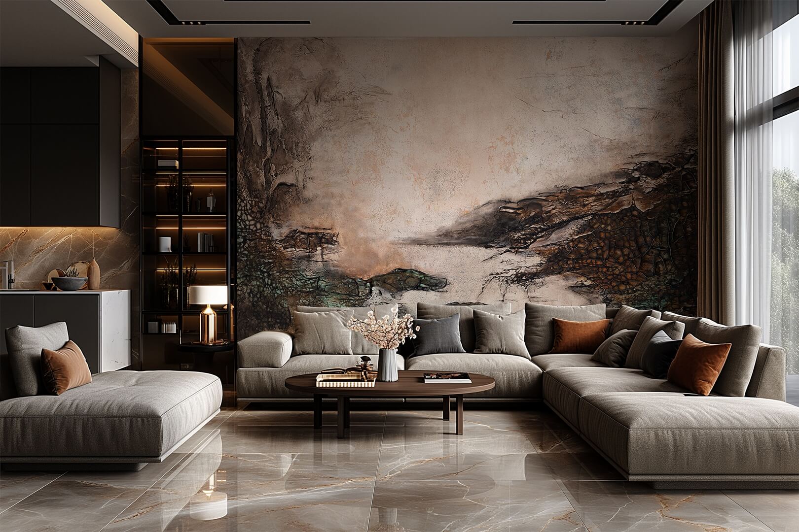 Fototapeta nowoczesna krajobraz skalny Lorenso TPA 1223 0041 04 Roostica