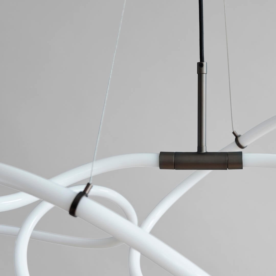 Lampa wisząca nowoczesna LED 233011 Ghost Chandelier Big - Neon 101 Copenhagen