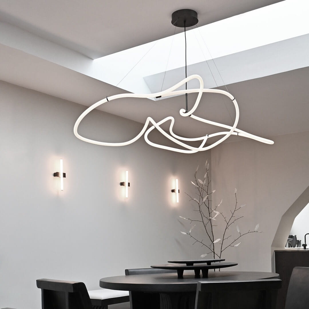 Lampa wisząca nowoczesna LED 233011 Ghost Chandelier Big - Neon 101 Copenhagen