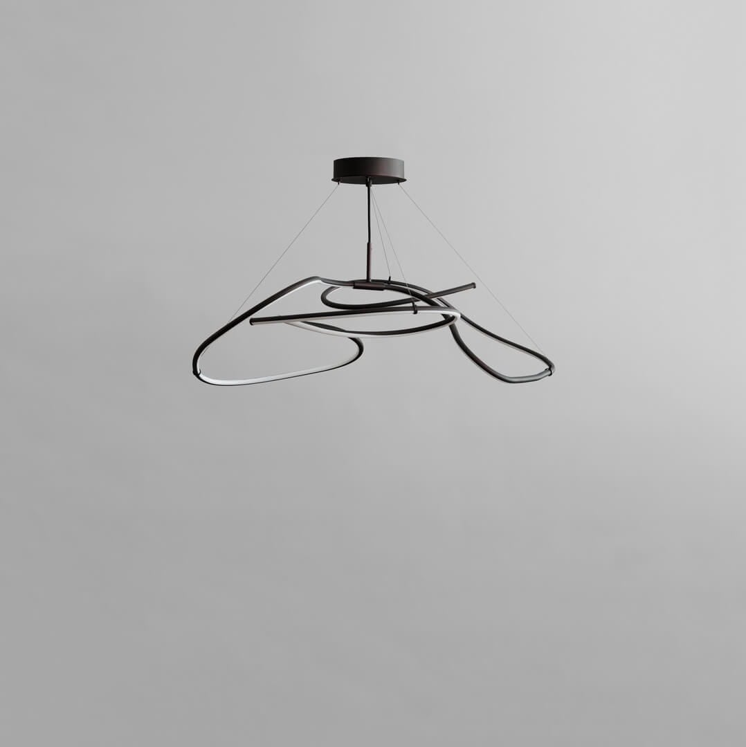 Lampa wisząca nowoczesna LED 243004 Ghost Chandelier Mini Burned Black 101 Copenhagen