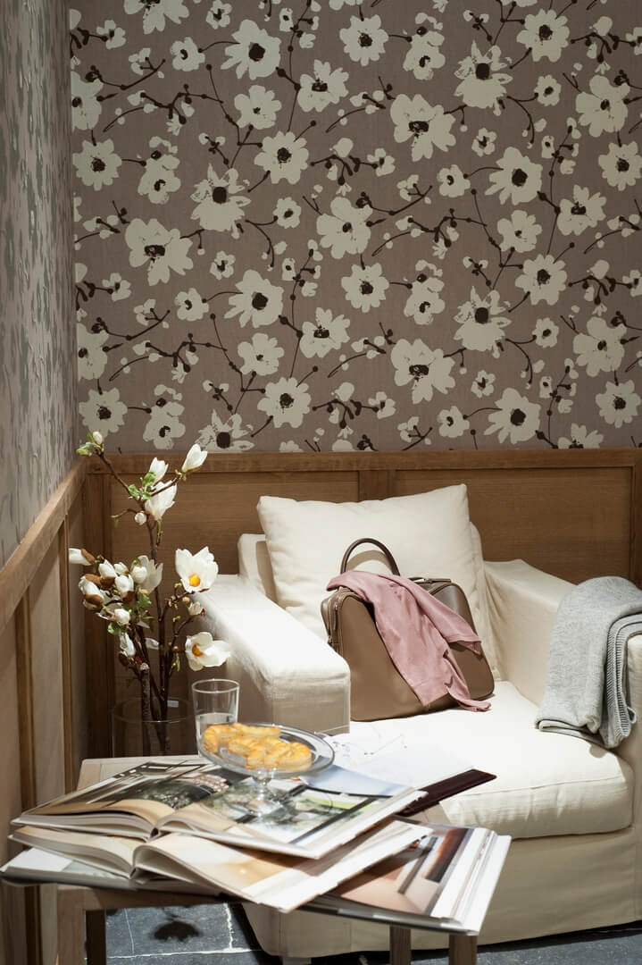 Tapeta kwiaty welur Arte Velvet Flower and Lin 18002 Flamant Suite III – Velvet