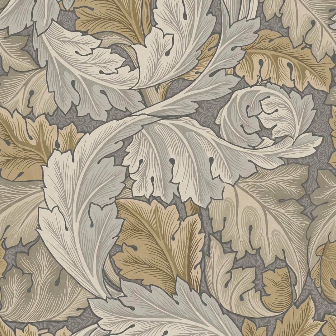 Tapeta liście akantu Graham & Brown Acanthus 124226 William Morris At Home