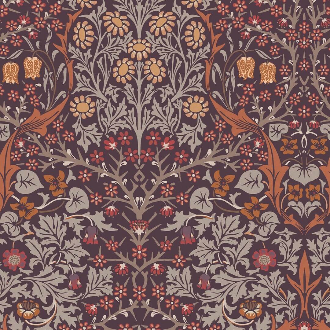 Tapeta roślinna Graham & Brown Blackthorn 124249 William Morris At Home