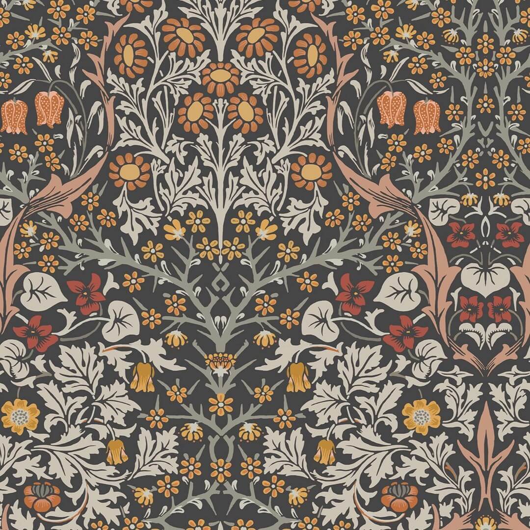 Tapeta roślinna Graham & Brown Blackthorn 124250 William Morris At Home