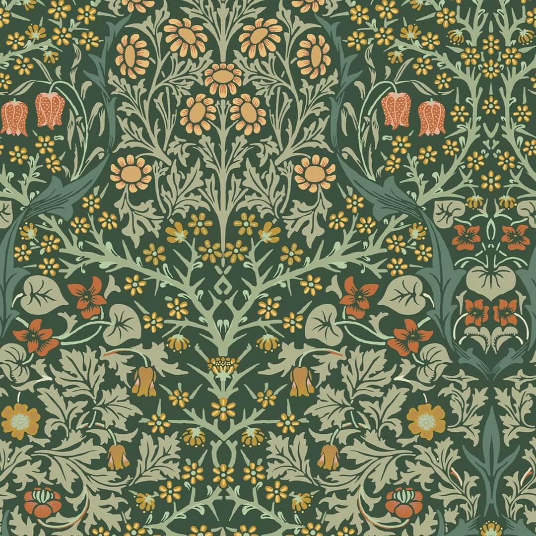 Tapeta roślinna Graham & Brown Blackthorn 124252 William Morris At Home