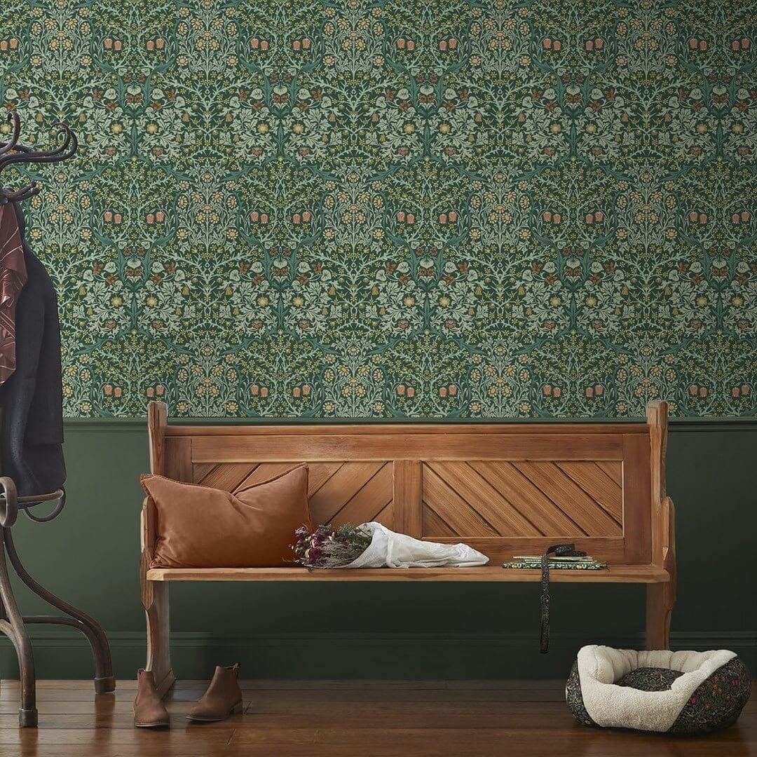 Tapeta roślinna Graham & Brown Blackthorn 124252 William Morris At Home