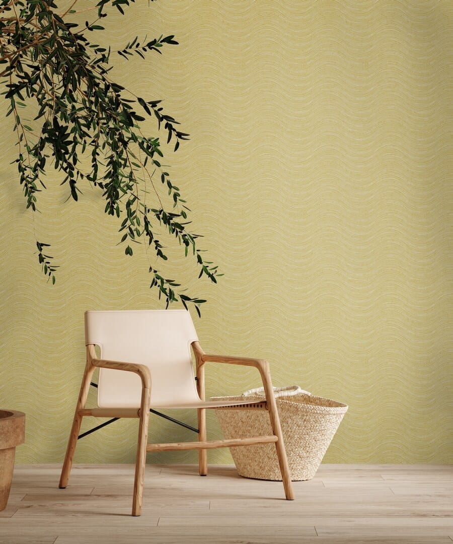 Tapeta fale Hohenberger 65483 Ripple Chalk