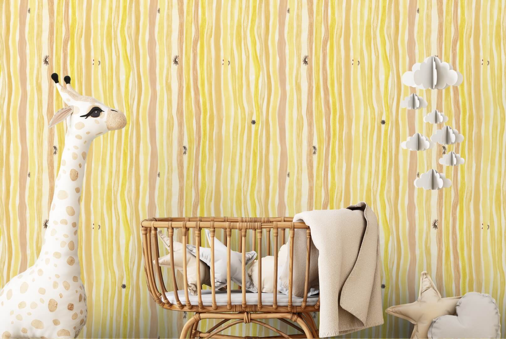 Tapeta falujące paski Hohenberger 27553 I'm curiours Happy Inner Child