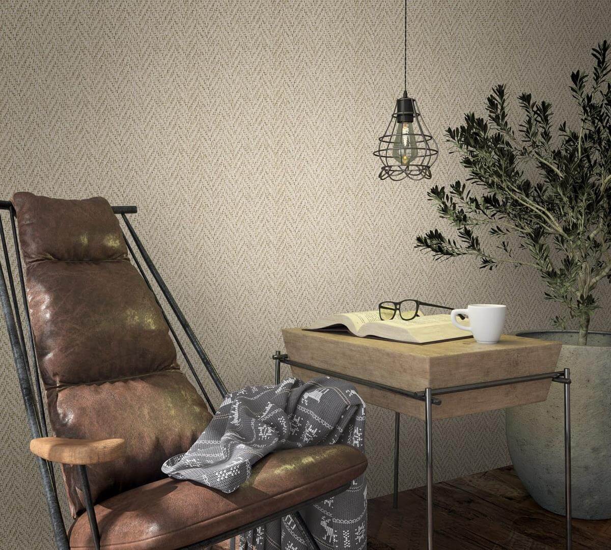 Tapeta jodełka Marburg 59305 Loft