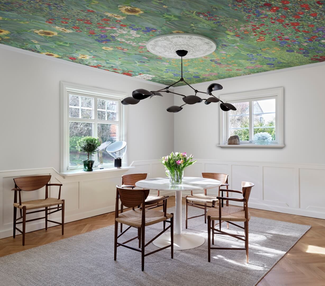 Fototapeta malowniczy ogród Rebel Walls R20545 Farm Garden Repeatable First Rebels