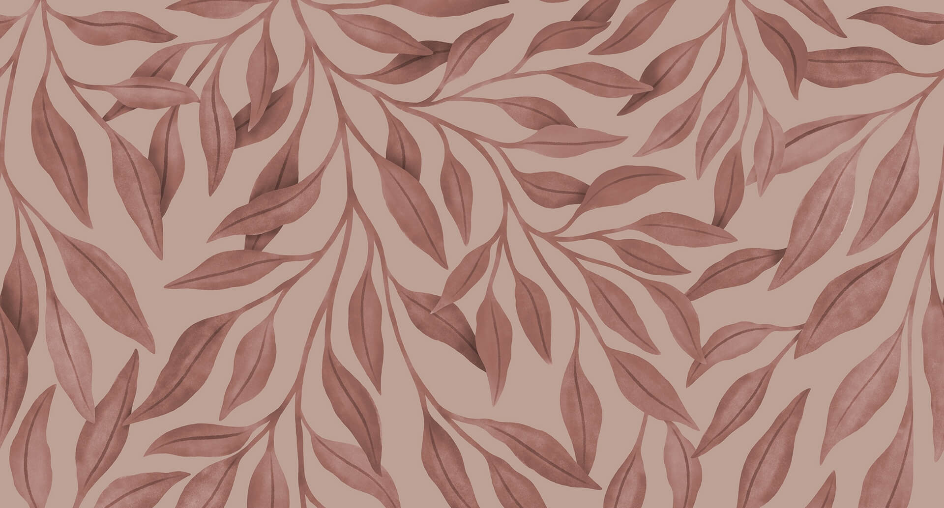 Fototapeta liście Rebel Walls R20002 Giant Leaves Pink Family Fun