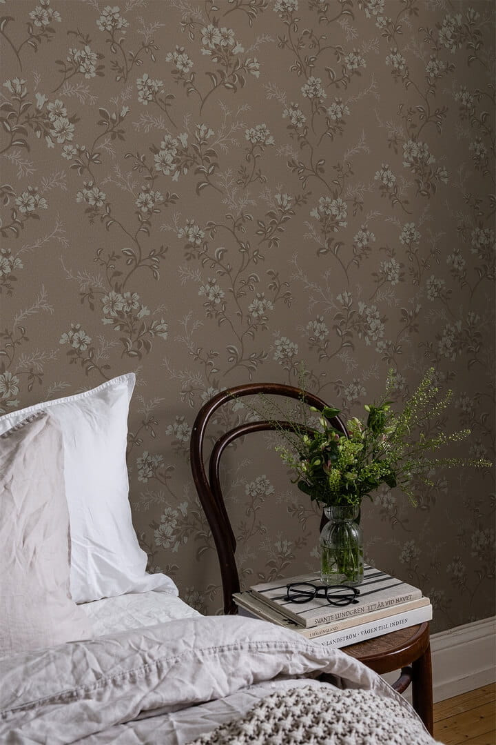 Tapeta delikatne kwiaty Duro 536-02 Sonja Puderrosa Flora