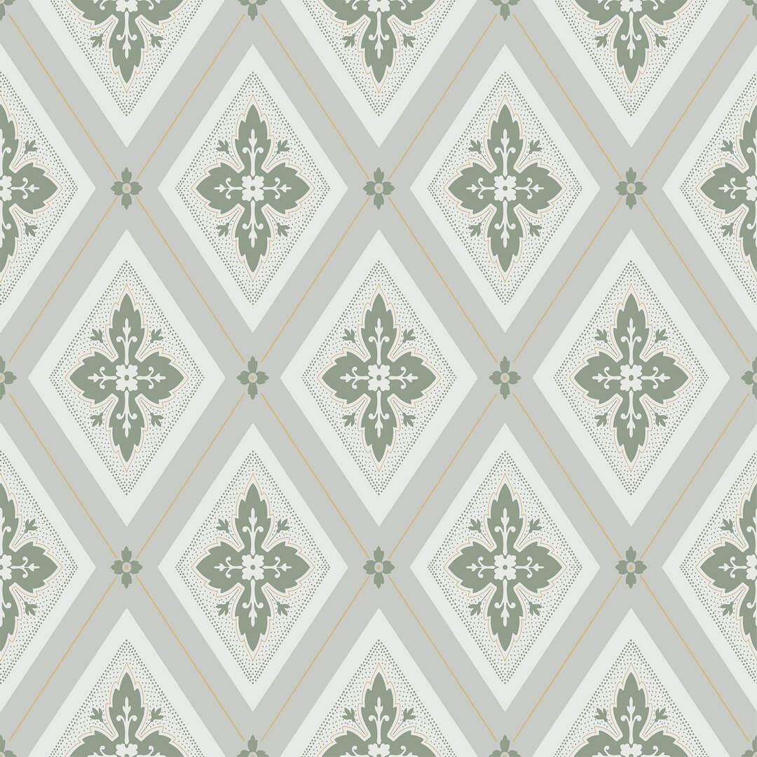 Tapeta kratownica Duro 692-06 Astrid Gron Flora