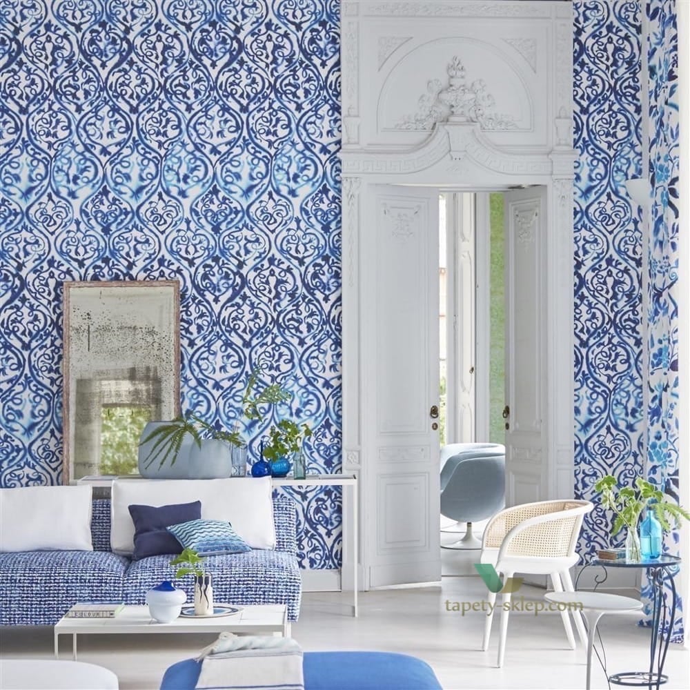 Tapeta Designers Guild PDG1029/01 Arabesque Majolica