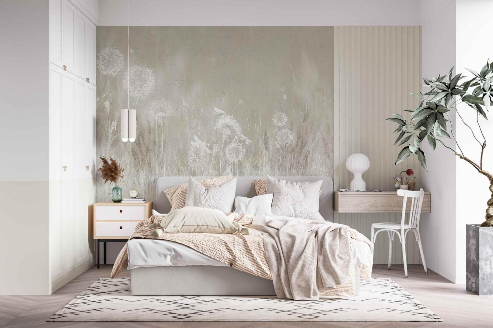 Fototapeta trawy i dmuchawce Wall & More LEA 2426 11A