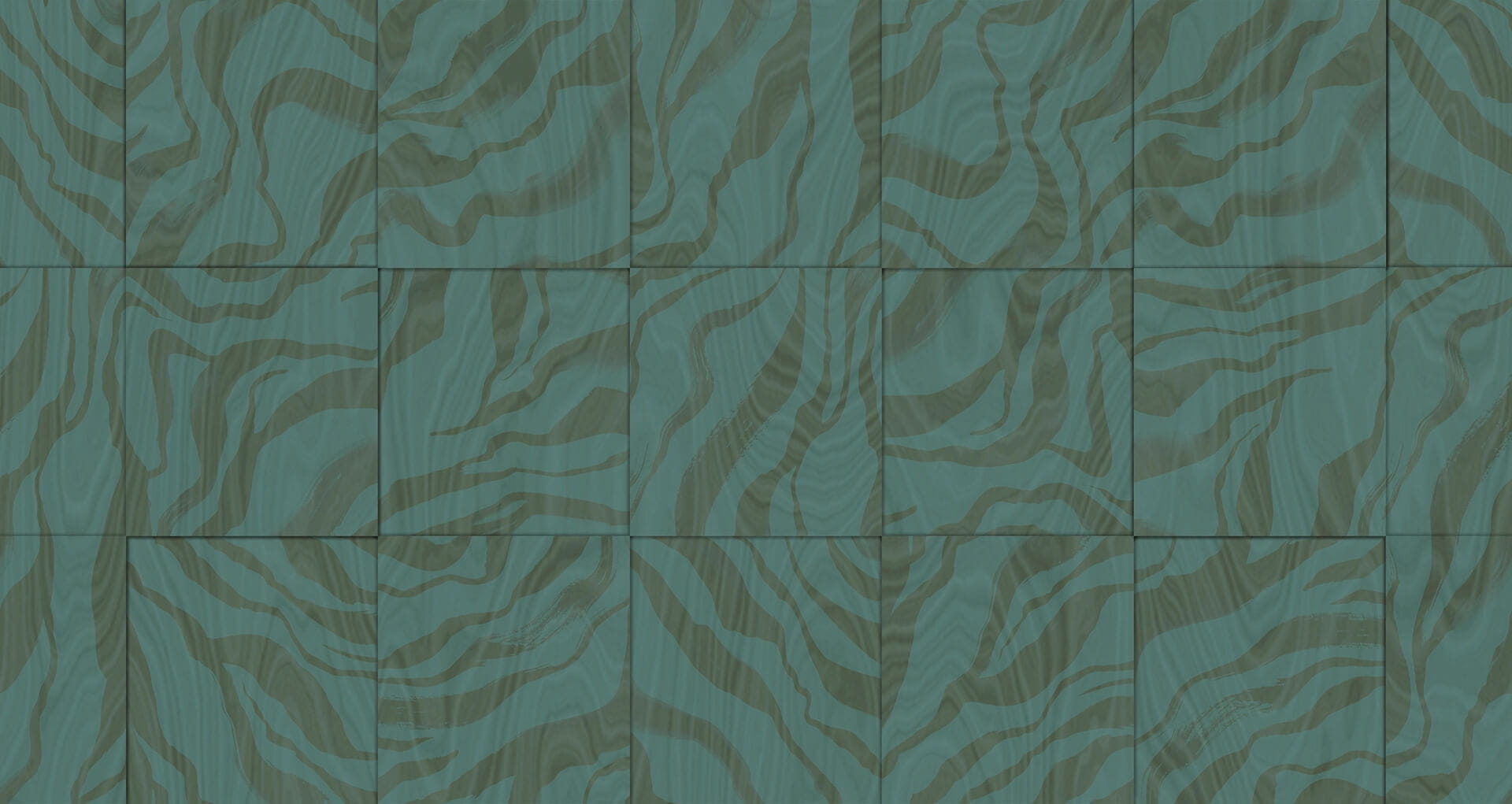 Fototapeta pod prysznic imitująca kafle Wall&Deco WET_UZ2401 Urban Zebra WET SYSTEM 2024-2
