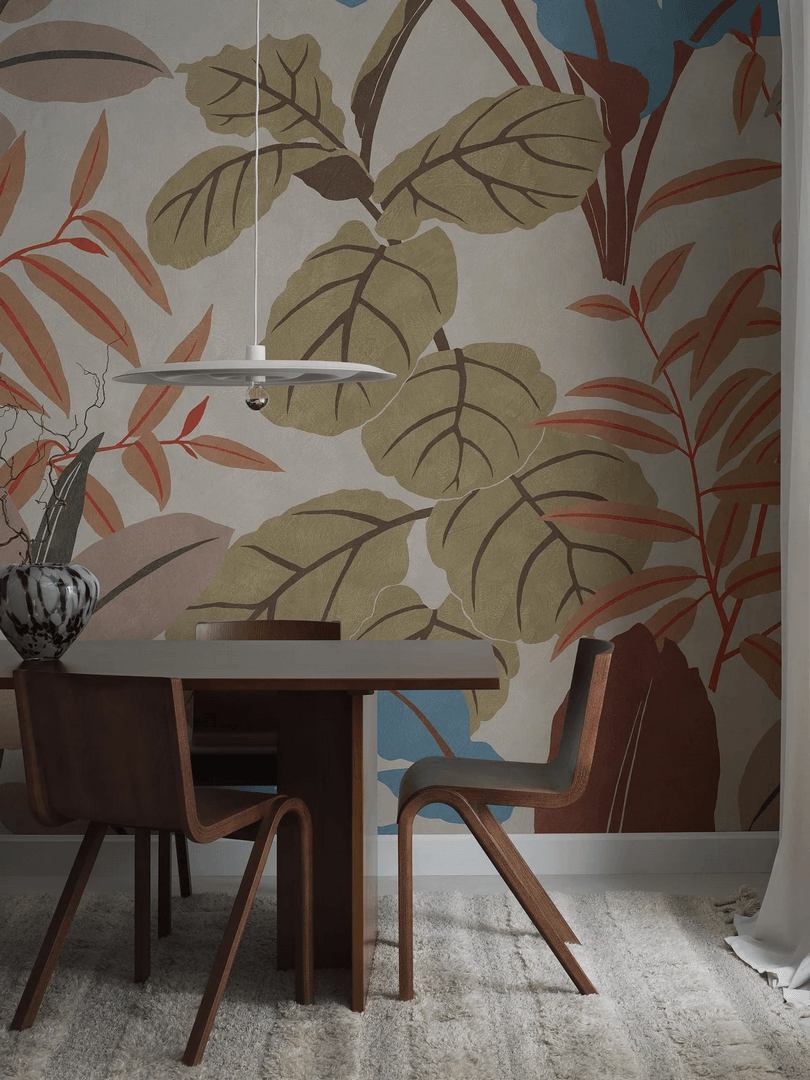 Mural okazałe liście Boras Tapeter Studio 9629W Grand Leaves