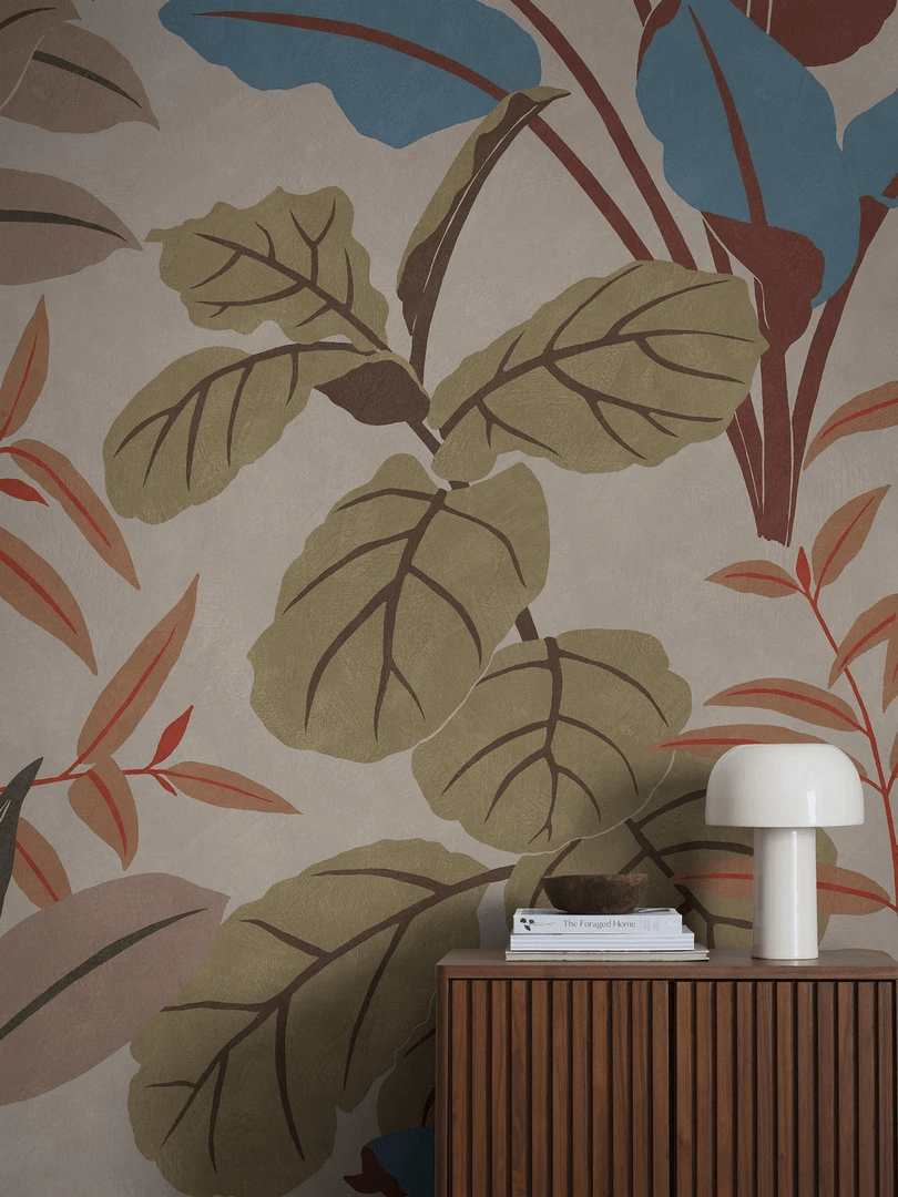Mural okazałe liście Boras Tapeter Studio 9629W Grand Leaves