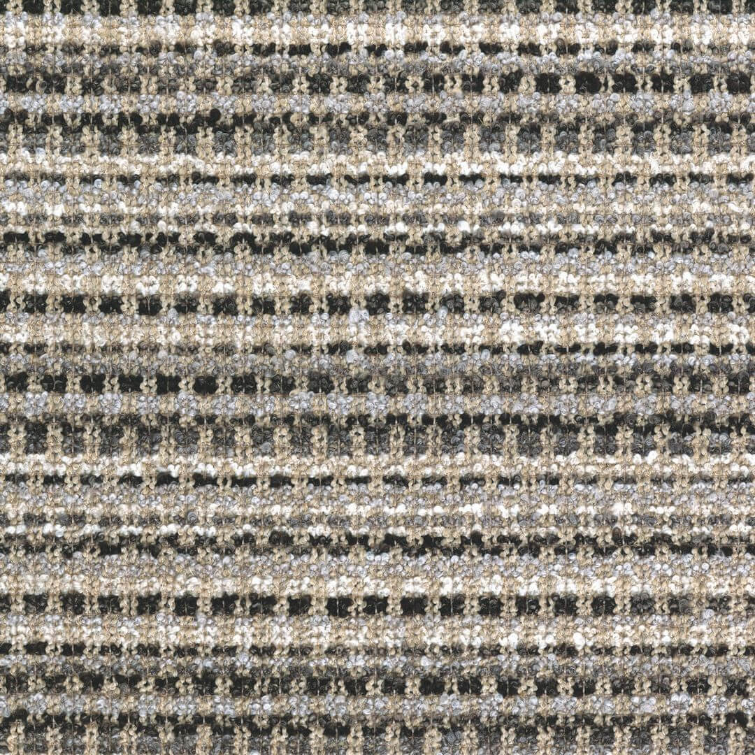 Tkanina boucle w paski Casamance 11990128 Dolomites Abruzzes
