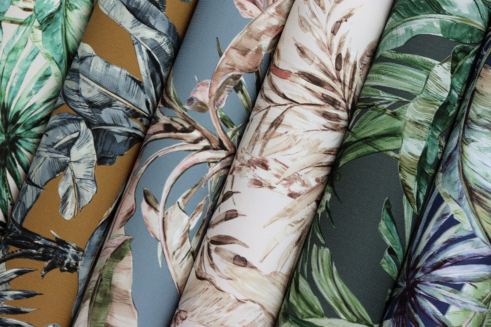 ! PROMO ! Tapeta tropikalne liście Rasch 485240 Florentine 3 - na stanie 4 rolek