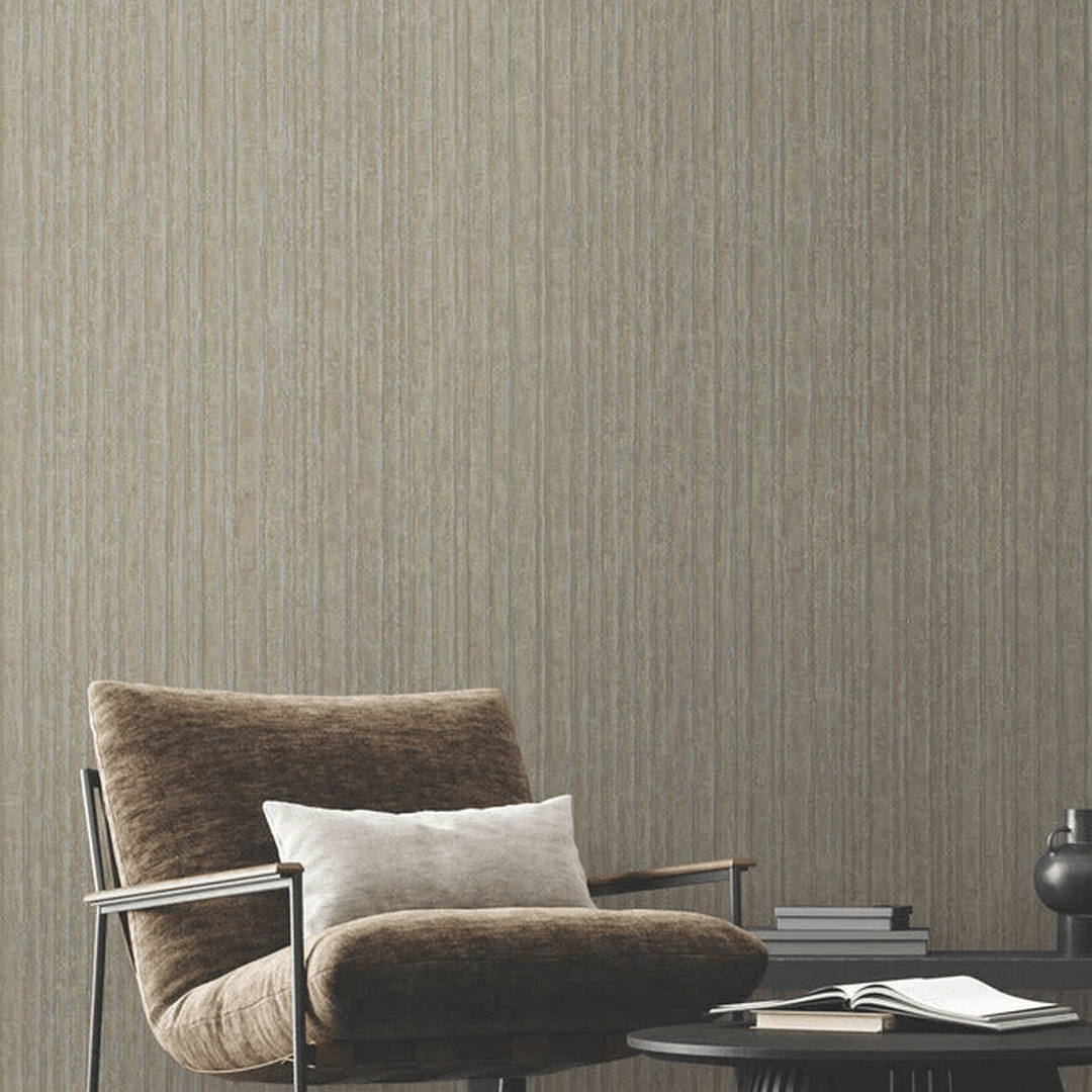 Tapeta industrialne paski York Wallcoverings RRD7607N Vintage Tin Industrial Interiors III