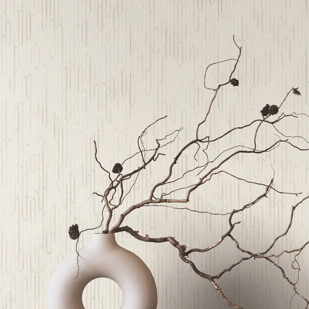 Tapeta geometryczna York Wallcoverings RRD7612N Calliope Industrial Interiors III
