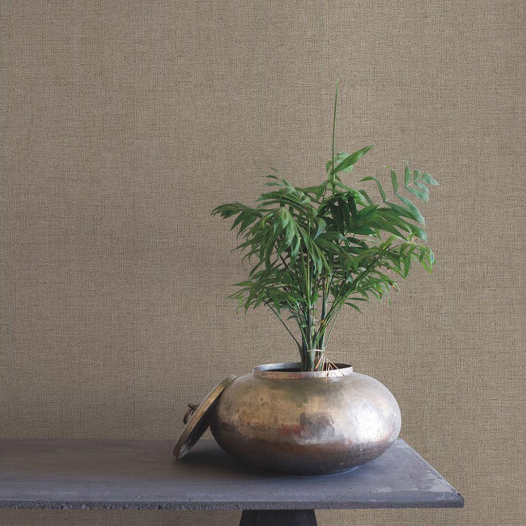 Tapeta lniane płótno York Wallcoverings RRD7635N Rugged Linen Industrial Interiors III