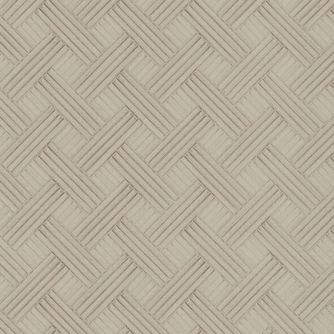 Tapeta geometryczna plecionka York Wallcoverings RRD7648 Wickwork Industrial Interiors III
