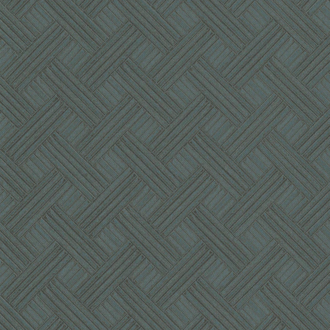 Tapeta geometryczna plecionka York Wallcoverings RRD7650 Wickwork Industrial Interiors III