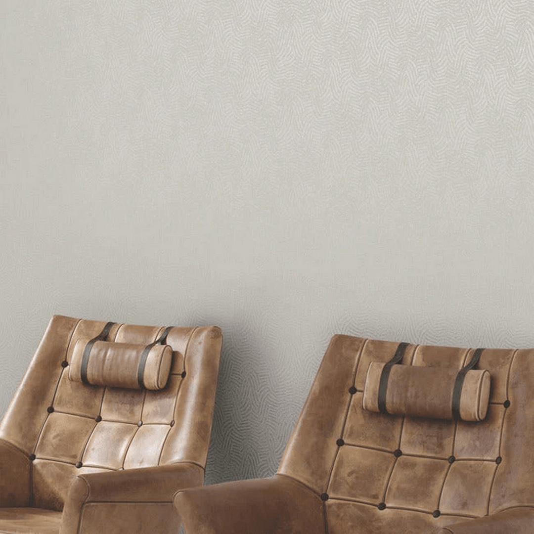 Tapeta metaliczne kreski York Wallcoverings RRD7656 Helix Industrial Interiors III