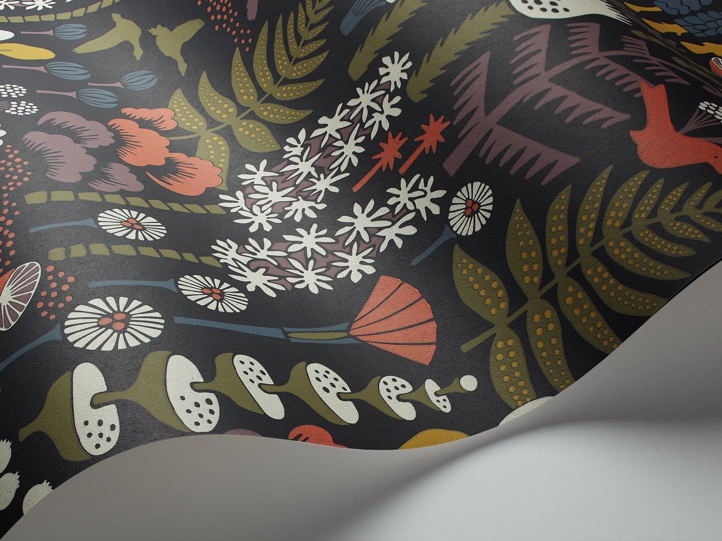 Tapeta botaniczna Boras Tapeter 1452 Hoppmosse Hanna Werning Icons