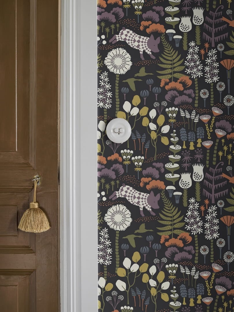 Tapeta botaniczna Boras Tapeter 1452 Hoppmosse Hanna Werning Icons