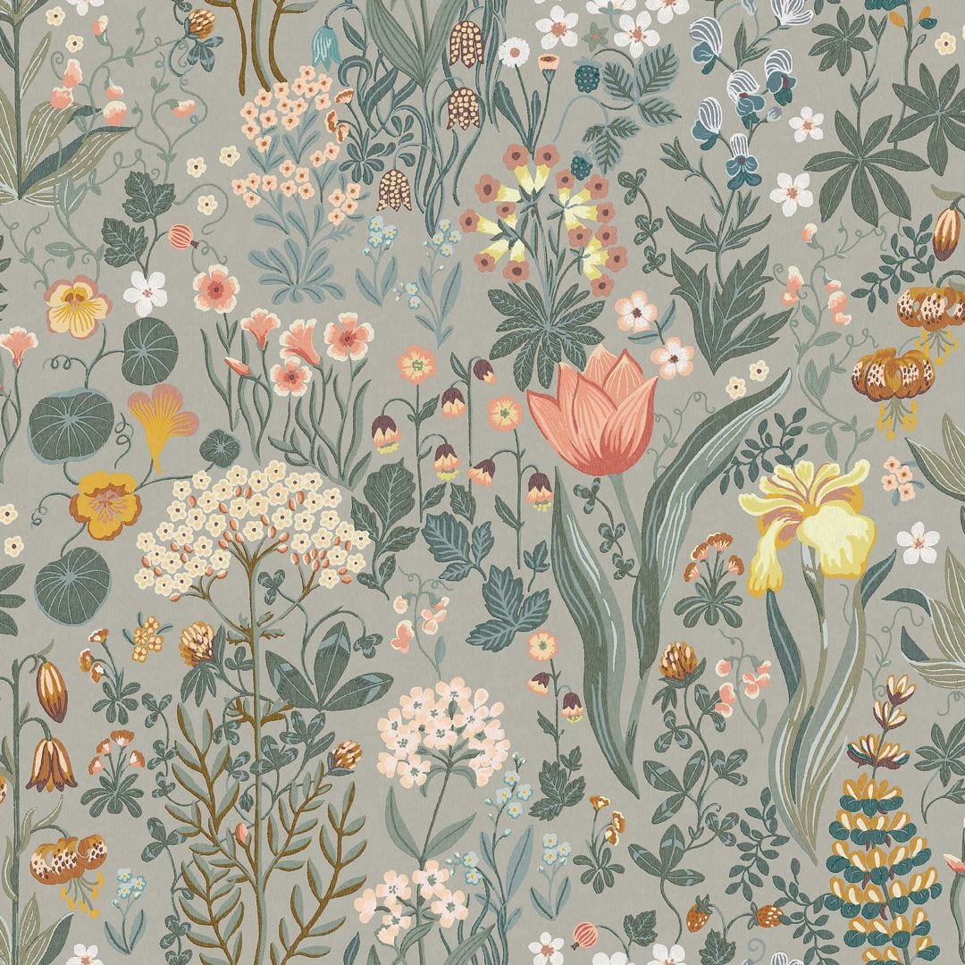 Tapeta roślinna łąka Boras Tapeter 2054 Blomsterhav Icons
