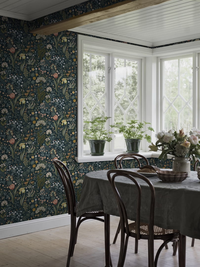 Tapeta roślinna łąka Boras Tapeter 2055 Blomsterhav Icons