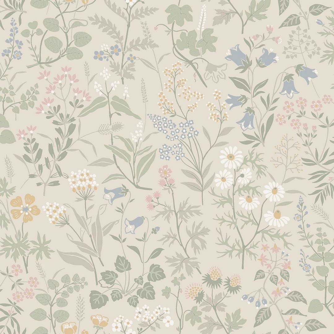 Tapeta sielska łąka Boras Tapeter 4179 Flora Icons