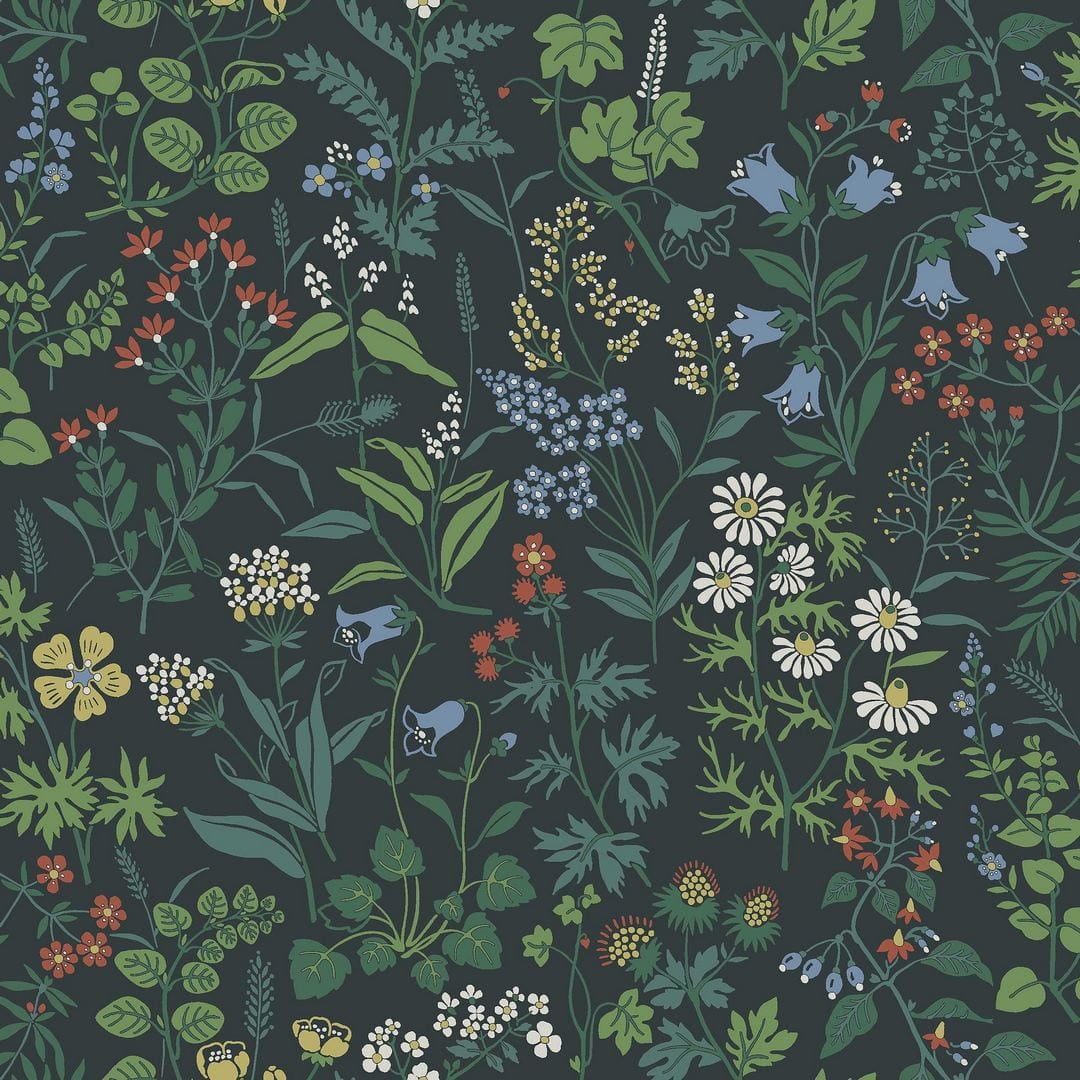 Tapeta sielska łąka Boras Tapeter 4181 Flora Icons