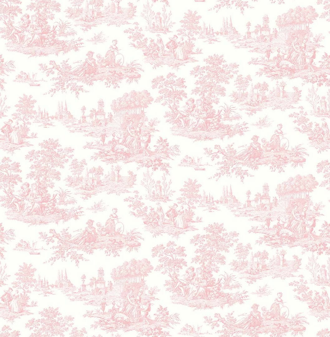 Tapeta Toile de Jouy Wallquest VI81001 Alice & Rose