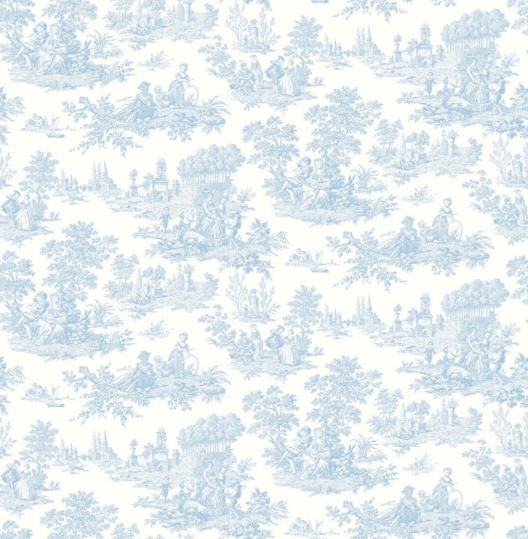 Tapeta Toile de Jouy Wallquest VI81002 Alice & Rose