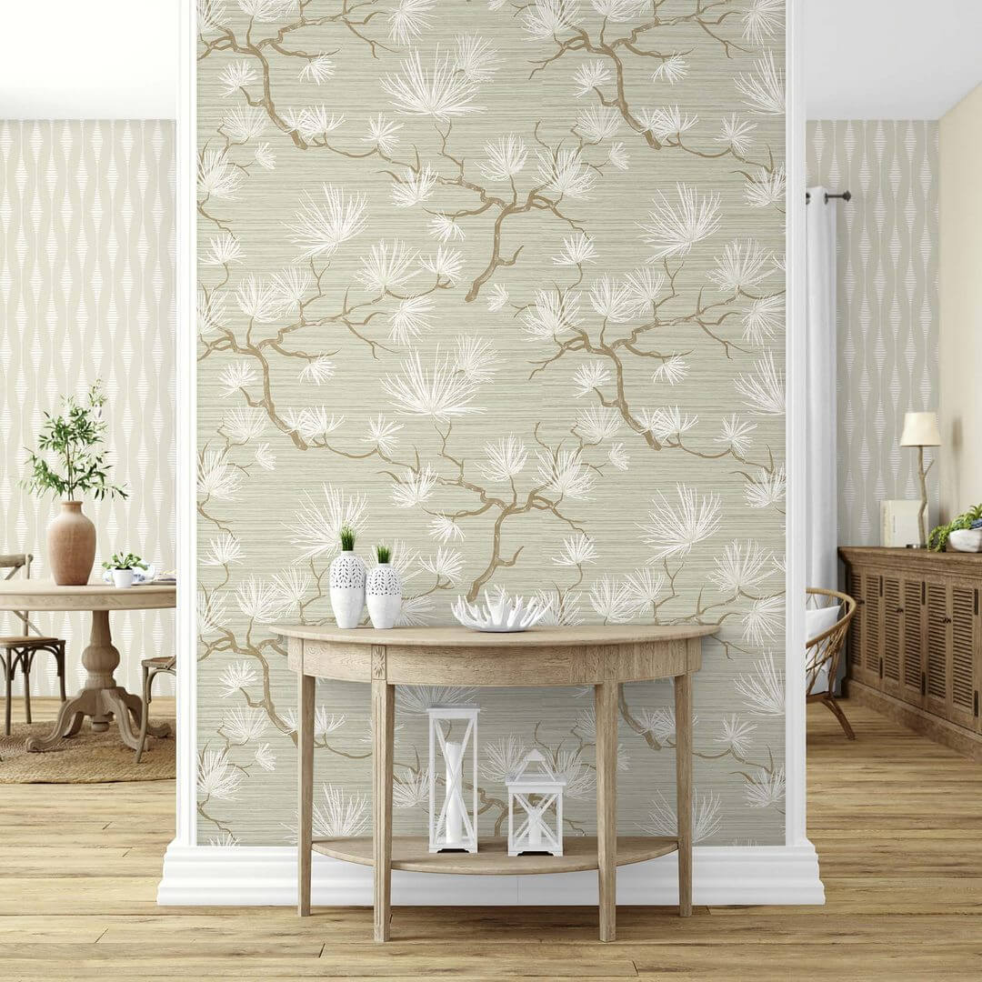 Tapeta naturalna sizal roślinna Wallquest WS70108 Shades of White