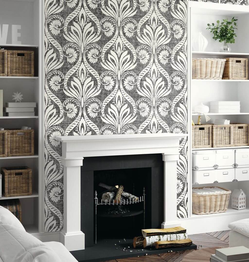 Tapeta ornament Wallquest WS71600 Shades of White