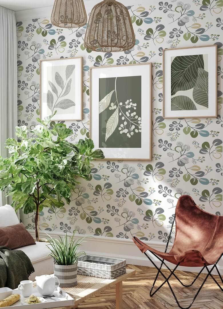 Tapeta liście Fine Decor FD25123 Hannah