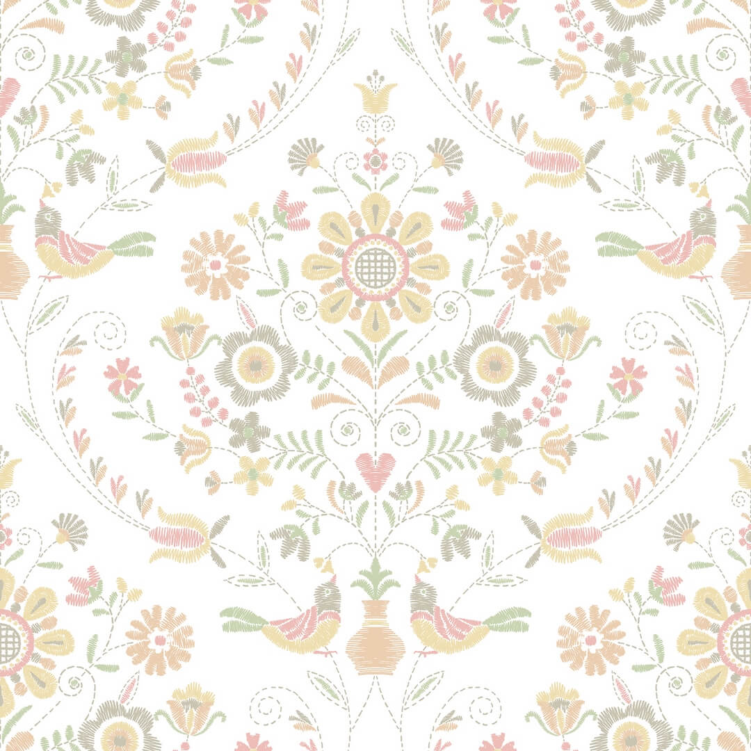 Tapeta roślinny ornament Fine Decor FD26514 Hannah
