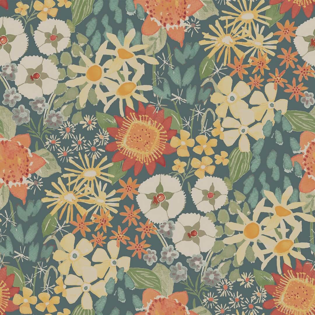 Tapeta kwiaty retro Fine Decor FD26520 Hannah