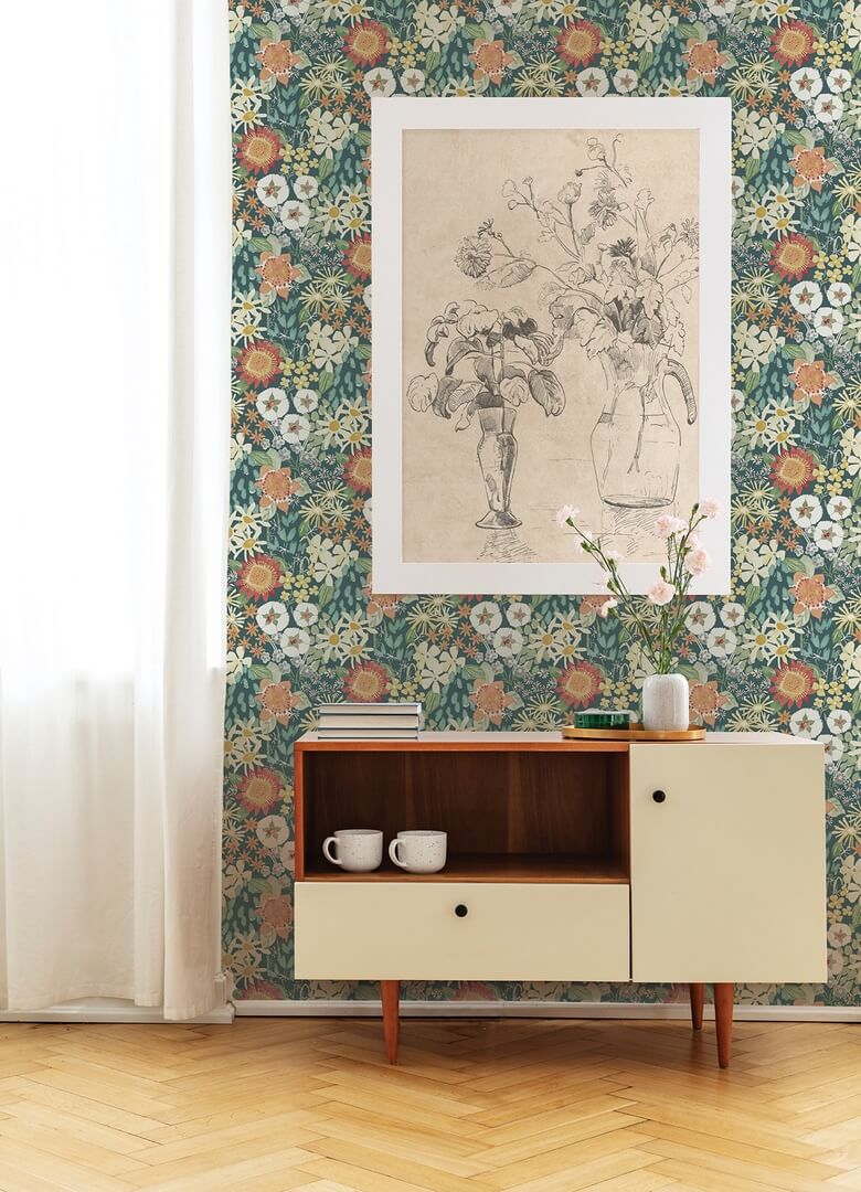 Tapeta kwiaty retro Fine Decor FD26520 Hannah